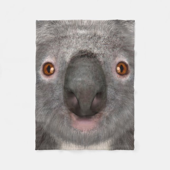 Koala Bear Fleece Blanket (Front)