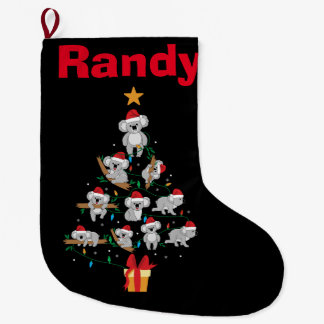 Koala Bear Funny Animal Tree Christmas Stocking