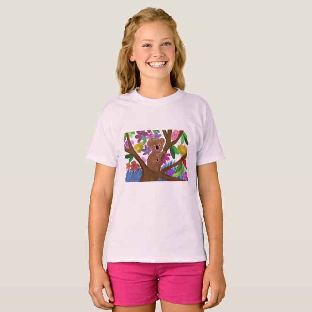 Koala Bear Habitat T-Shirt (Front Full)