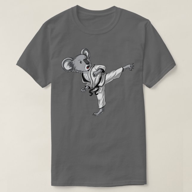 Koala Bear Karate T-Shirt (Design Front)