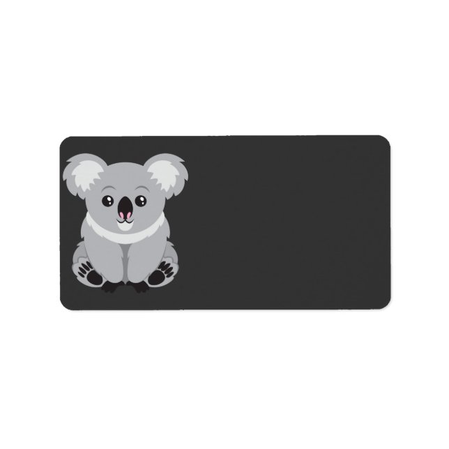Koala Bear Label (Front)