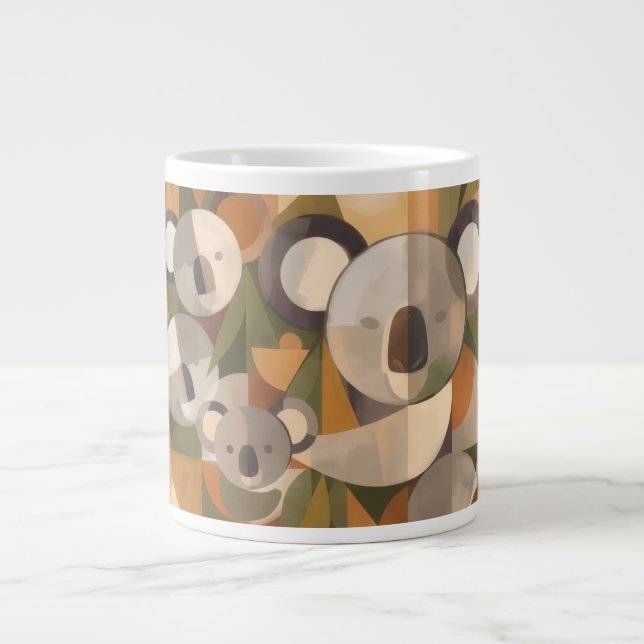 Koala Bear Large Coffee Mug (Front)