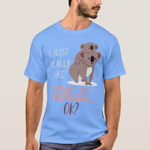 Koala Bear Lover Zoo Keeper Australia Koala T-Shirt