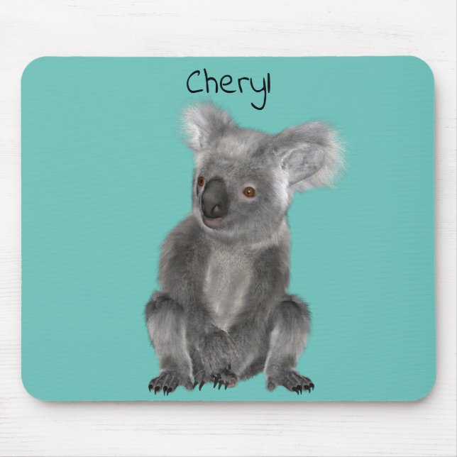 Koala Bear Mouse Mat (Front)