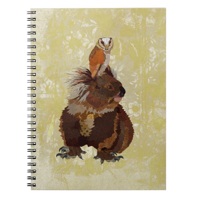 KOALA BEAR & OWL NOTEBOOK (Front)