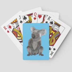 Koala Bear Playing Cards