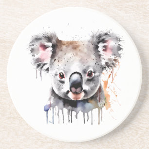 Koala Bear Portrait Coaster