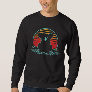 Koala Bear Retro Vintage 80s Style Animal Lover Sweatshirt