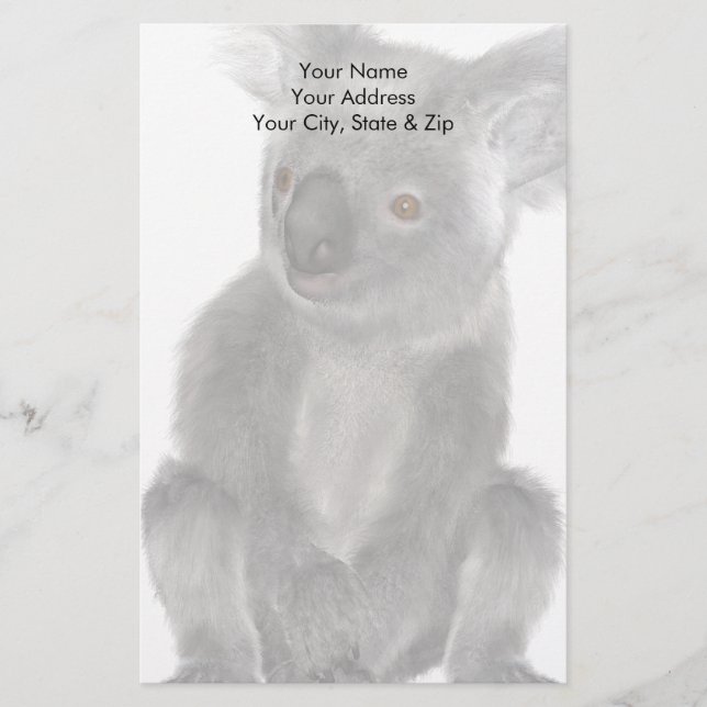Koala Bear Stationery (Front)