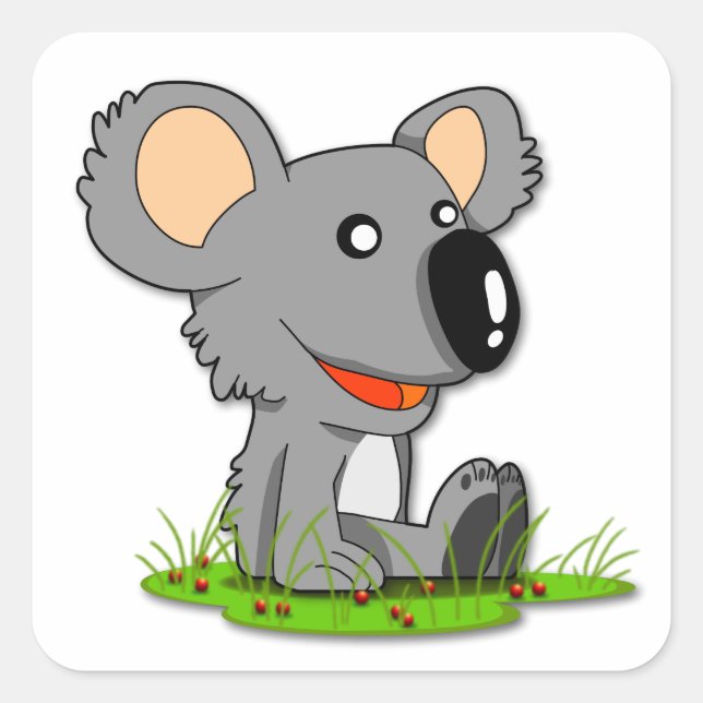 Koala Bear Sticker (Front)