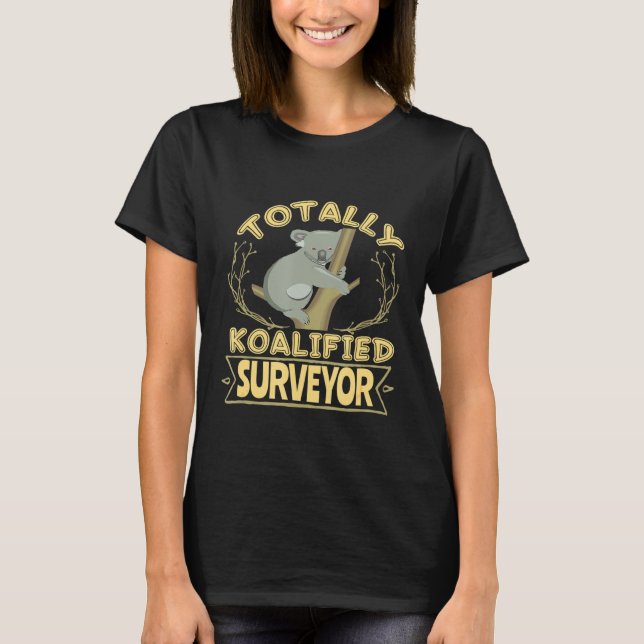 Koala Bear Surveyor T-Shirt (Front)