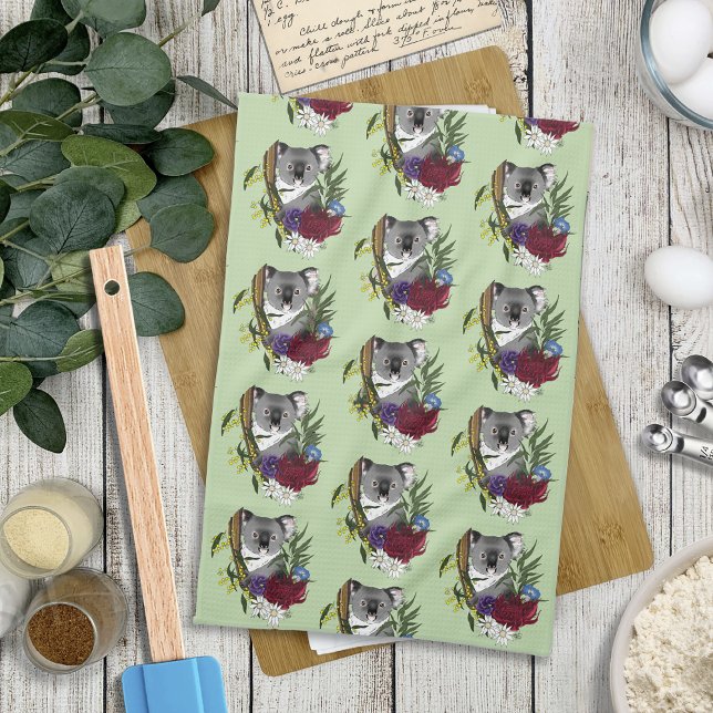 Koala Bear Tea Towel (Creator Uploaded)