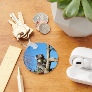 Koala Bear Time To Reflect On Life,  Key Ring