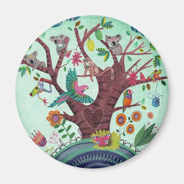 Koala Bear Tree of Life | Magnet (Front)