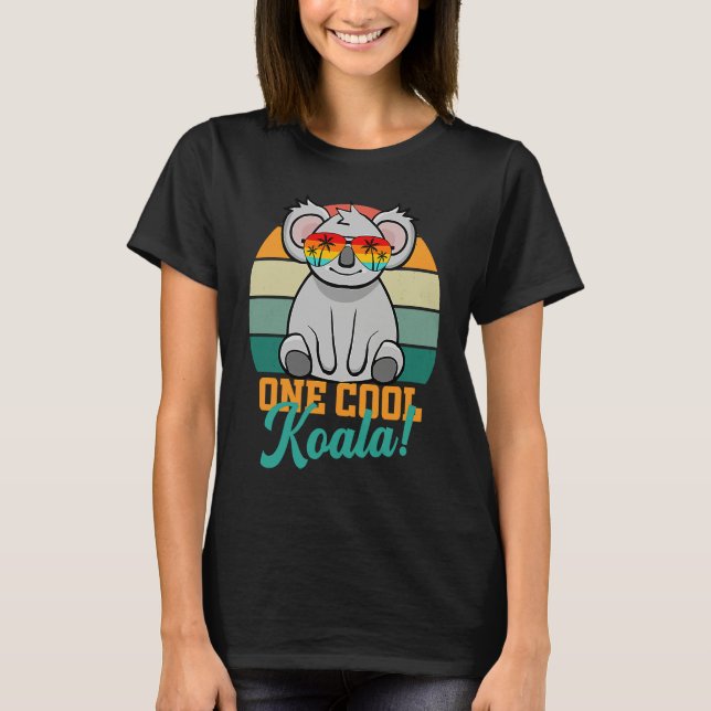 Koala bear  Wild Koala Day Wildlife men women kids T-Shirt (Front)