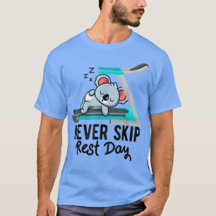 Koala Bear Workout Gym Treadmill Exercise Weightli T-Shirt