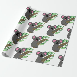 Koala Bear Wrapping Paper