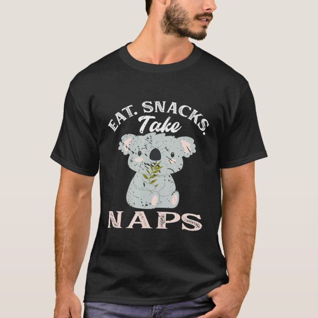 Koala Bear Zoo Keeper  Koala T-Shirt (Front)