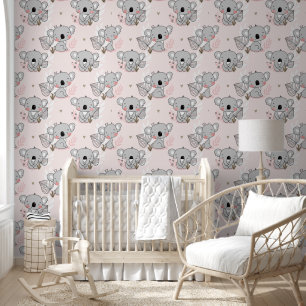 Koala Bears Nursery Wallpaper