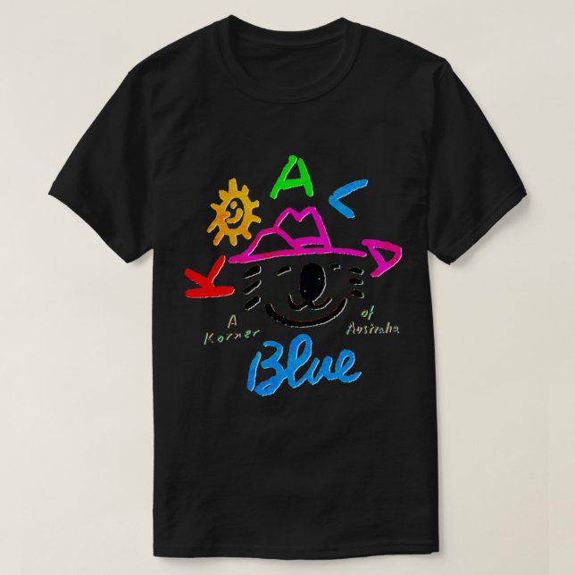 Koala Blue Olivia Newton-John Essential T-Shirt (Design Front)