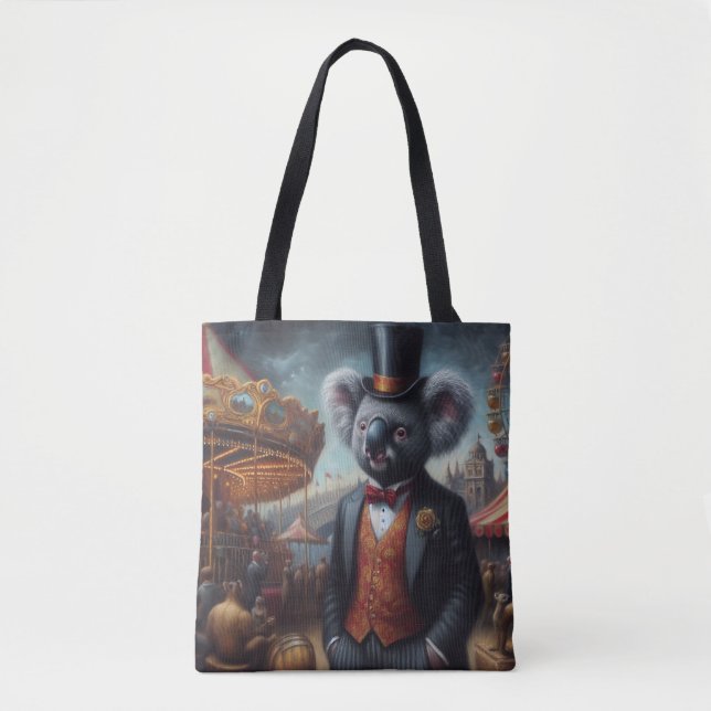 Koala Carnival Tote Bag (Front)