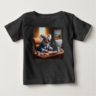 Koala Computer Baby T-Shirt
