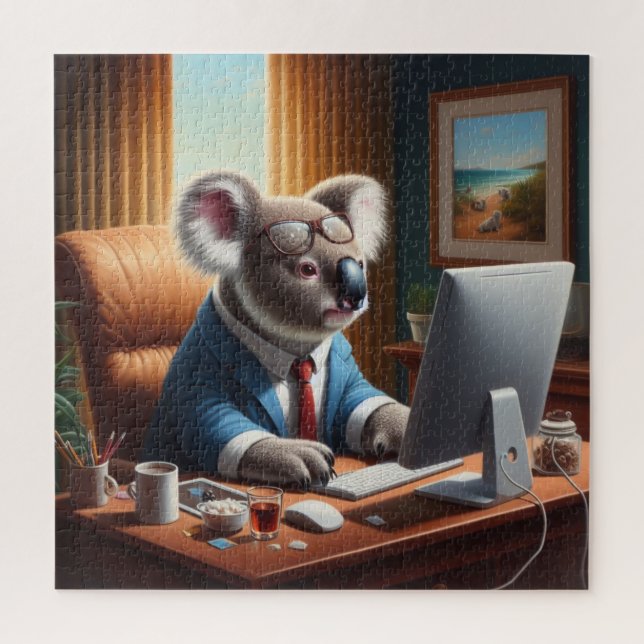 Koala Computer Jigsaw Puzzle (Vertical)