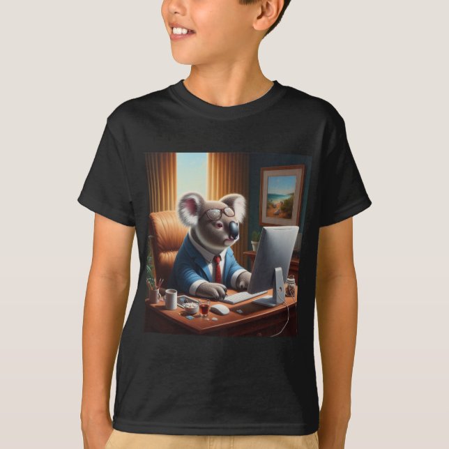 Koala Computer T-Shirt (Front)