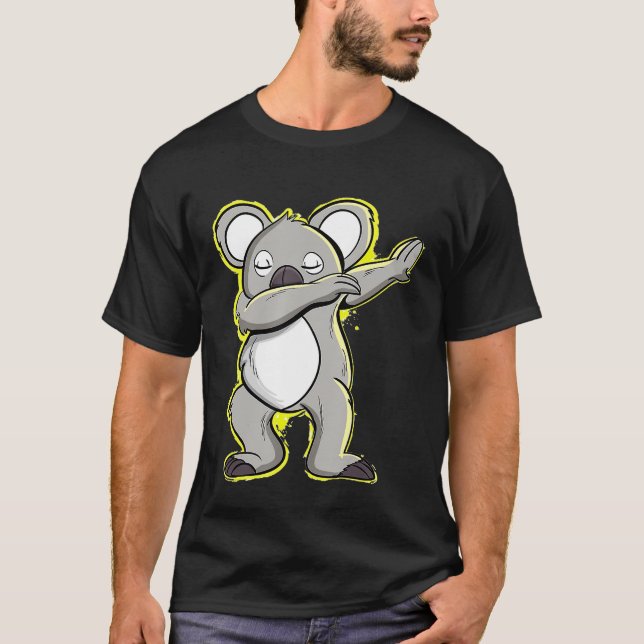 Koala Costume Dabbing Koala T-Shirt (Front)