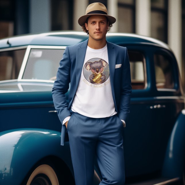 KOALA crypto gift,meme coin trader tee dad (Creator Uploaded)