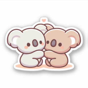 Koala Cuddles: Sweet Embrace of Love