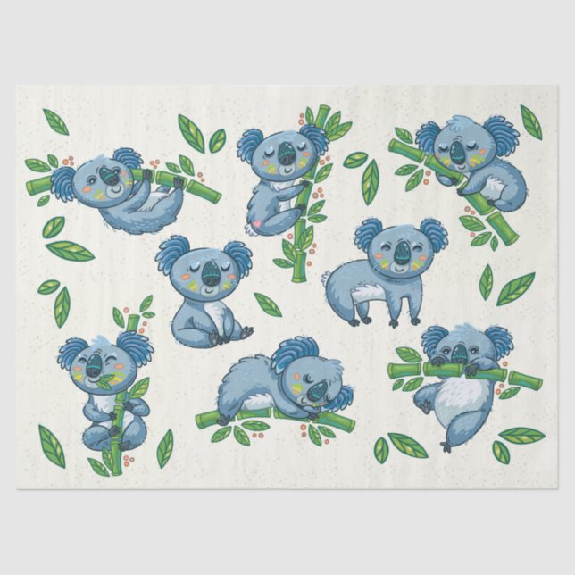 Koala Cuties Tissue Paper (Front)