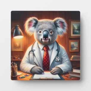 Koala Doctor Plaque