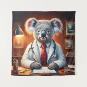 Koala Doctor Tapestry