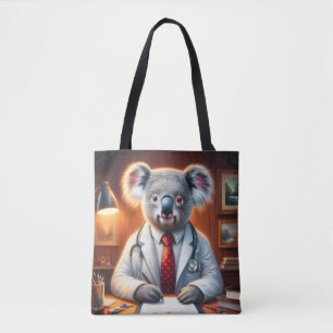 Koala Doctor Tote Bag