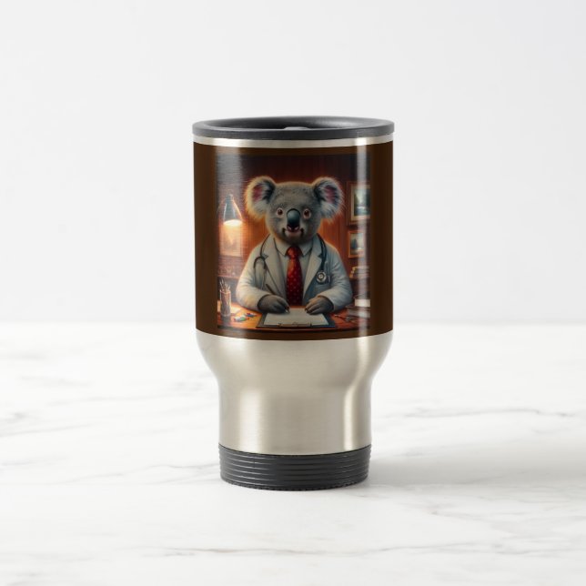 Koala Doctor Travel Mug (Center)