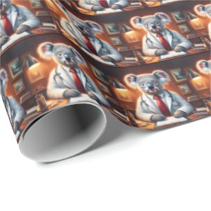 Koala Doctor Wrapping Paper