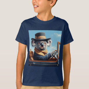 Koala Driving T-Shirt