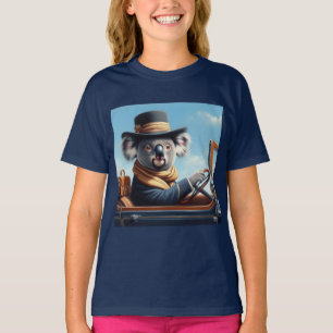 Koala Driving T-Shirt