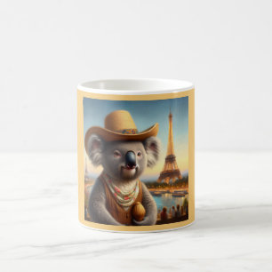 Koala Eiffel Tower Coffee Mug