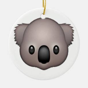 Koala - Emoji Ceramic Tree Decoration