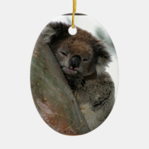 Koala - Energy Conservationist Extraordinaire! Ceramic Tree Decoration