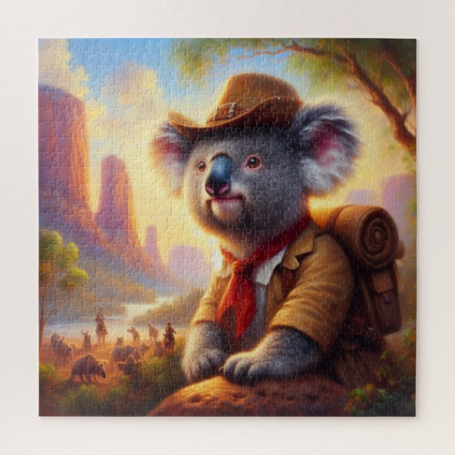 Koala Explorer Jigsaw Puzzle (Vertical)