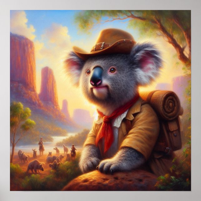 Koala Explorer Poster (Front)