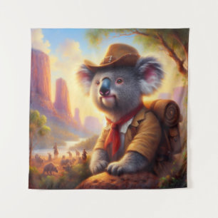 Koala Explorer Tapestry
