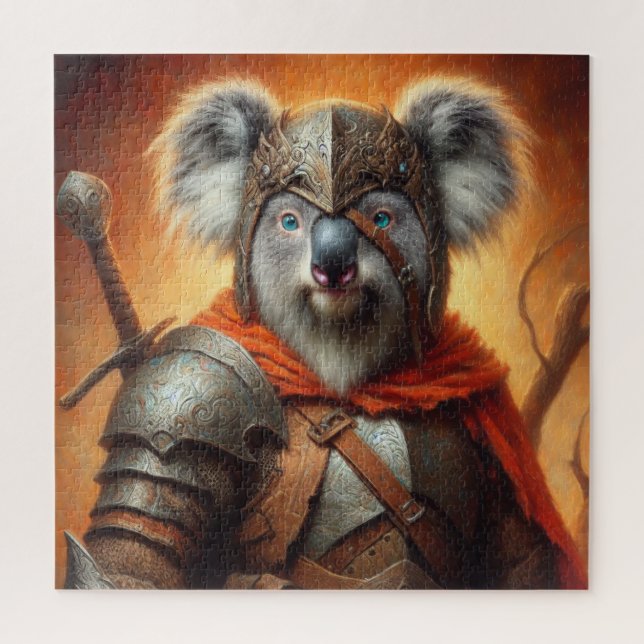 Koala Fantasy Warrior Jigsaw Puzzle (Vertical)