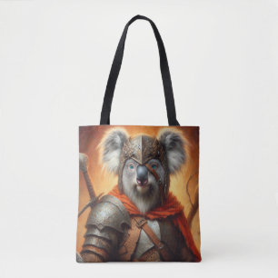 Koala Fantasy Warrior Tote Bag