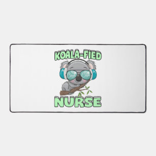 Koala-fied Nurse Desk Mat
