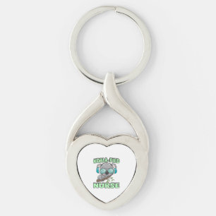 Koala-fied Nurse  Key Ring