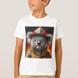 Koala Firefighter T-Shirt